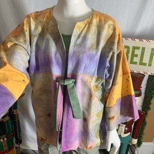 Liam Sawires gorgeous fine art colorful jacket Such an artistic piece. Size M/L